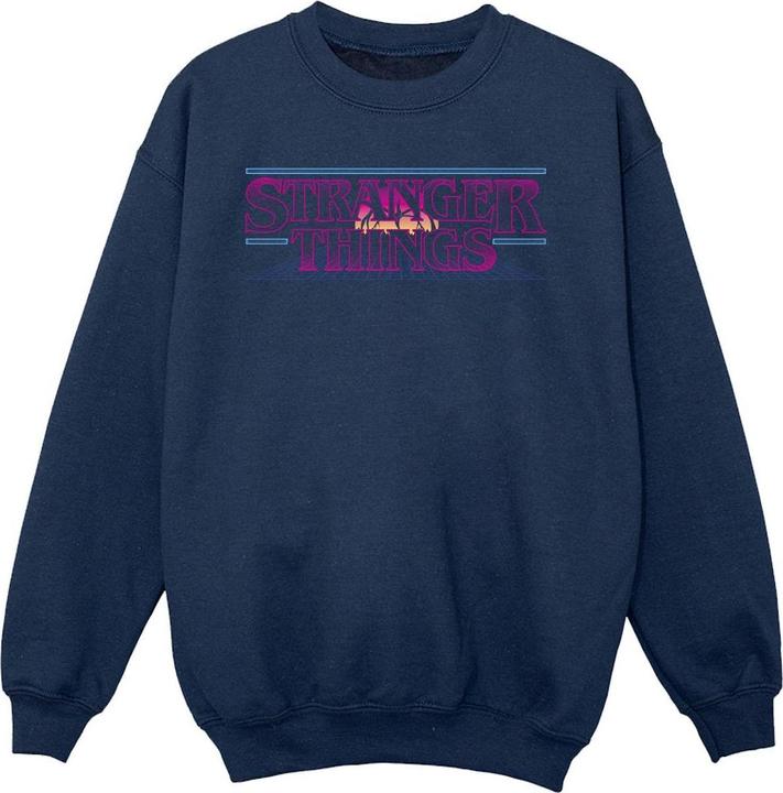 Image du produit Netflix - Sweat STRANGER THINGS RETRO TITLE - Fille (152, 158)