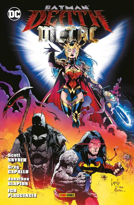 Actual product image Panini Batman: Death Metal (German, Greg Capullo, Scott Snyder, Yanick Paquette, Bryan Hitch, 2022)