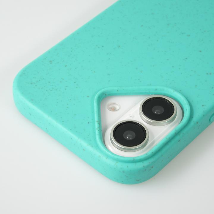 Actual product image PhoneLook Coque Bio Eco-Friendly nature avec cordon collier Turquoise (Apple iPhone 16)