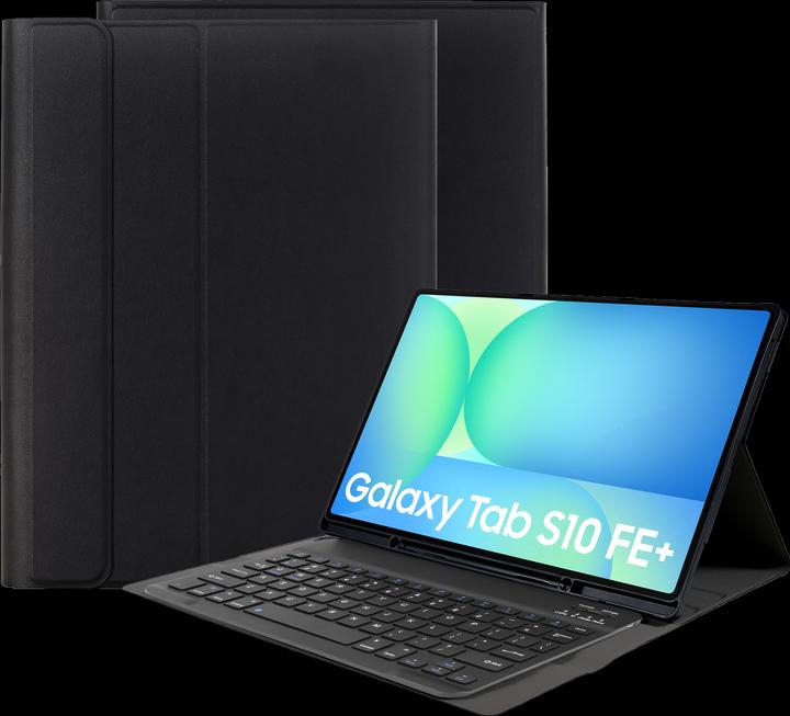 Produktbild Cazy Qwertz Tastatur Hülle mit magnetisch Abnehmbarer Tastatur (DE, Samsung Galaxy Tab S10 FE+)