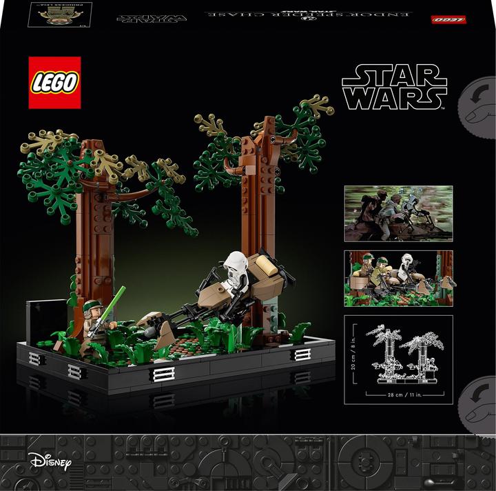 Produktbild LEGO Verfolgungsjagd auf Endor - Diorama (75353, LEGO Star Wars)