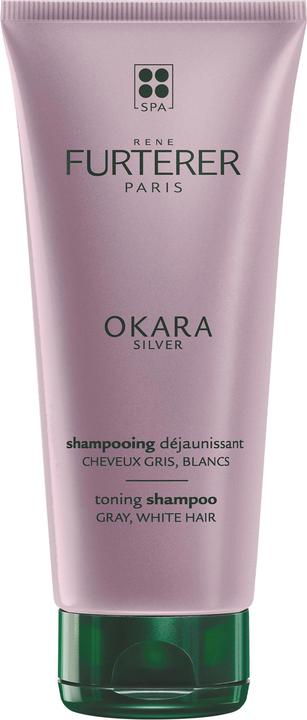 Produktbild Rene Furterer Okara Silver Anti-gelbtisch Shampoo (200 ml, Flüssiges Shampoo)