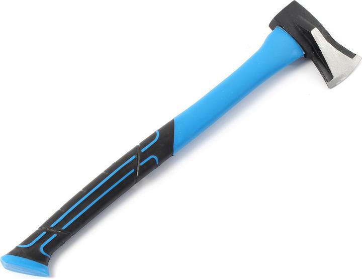 Actual product image XPOtool Set Hatchets 1000g Fibreglass Handle Carbon Steel Blade Wood Log Hatchet Axe Hatchet