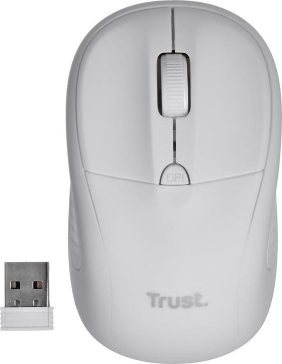 Image du produit Trust Primo Souris Sans Fil Blanc Mat (Sans fil)
