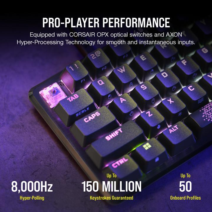 Immagine prodotto Corsair K65 Pro Mini (DE, Cablato)
