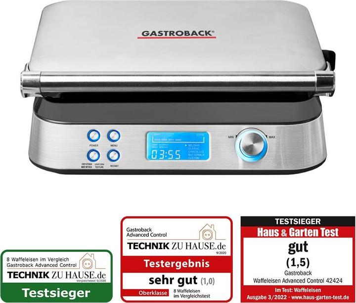 Actual product image Gastroback Advanced control