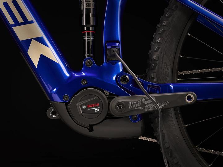Actual product image Trek Rail 9.5 Gen 4 Hex Blue