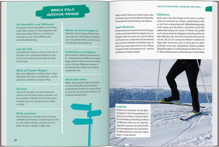 Produktbild OUTDOOR GUIDE Reiseführer Harz (Deutsch, Jana Zieseniss, 2025)