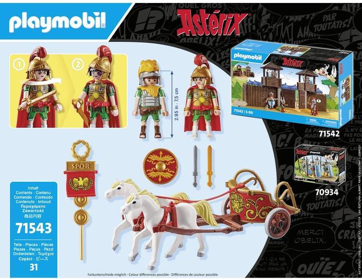 Immagine prodotto Playmobil Asterix: biga romana (71543, Playmobil Asterix)