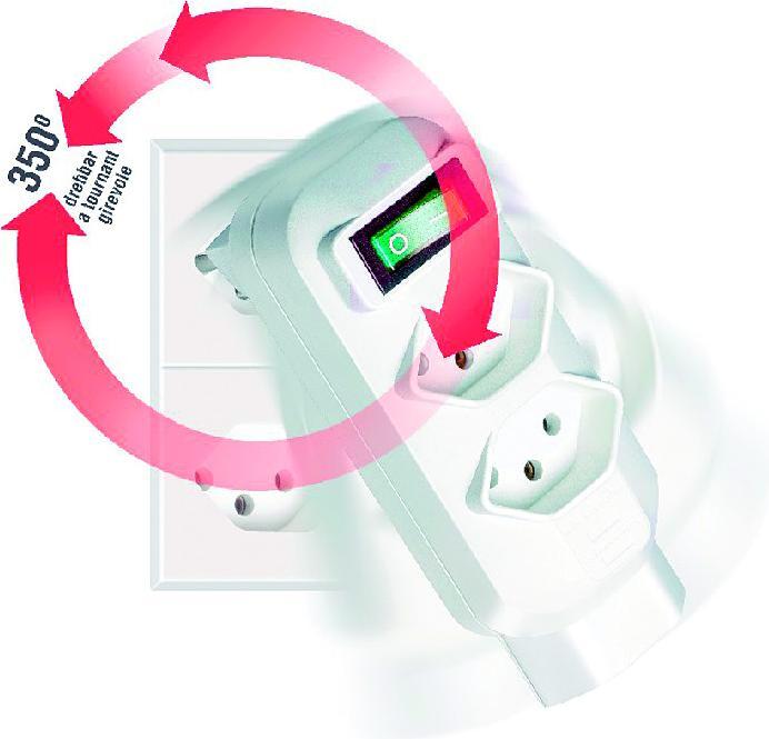 Produktbild Brennenstuhl Abzweigstecker 4-fach (Typ 13, 4 x)