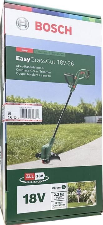 Actual product image Bosch Home & Garden Easy GrassCut 18V-26 (Plastic knives)