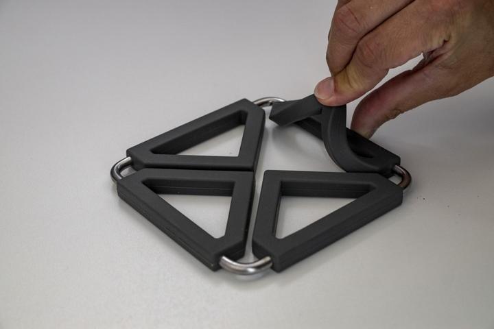 Produktbild Lurch Topfuntersetzer Premium-Platin Silikon iron grey (1 x, Pfannenuntersetzer)