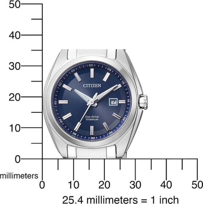 Produktbild Citizen EW2210-53L Eco-Drive Super-Titanium Damen 34mm 10ATM (Analoguhr, 34 mm)