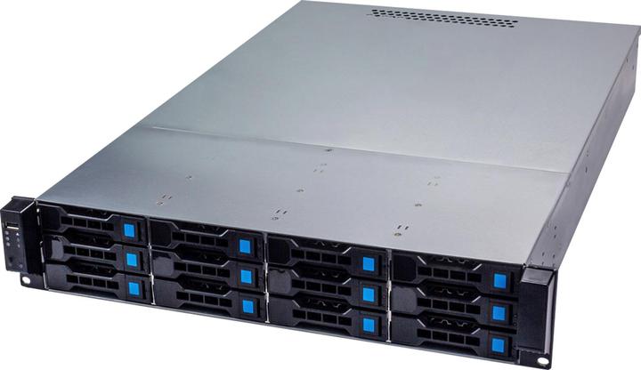 Produktbild Fantec SRC-2612X07-12G, 2HE 680mm Storagegehäuse ohne Netzteil