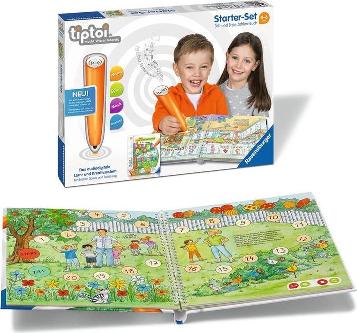 Produktbild tiptoi Stift und Erste Zahlen-Buch (Deutsch)