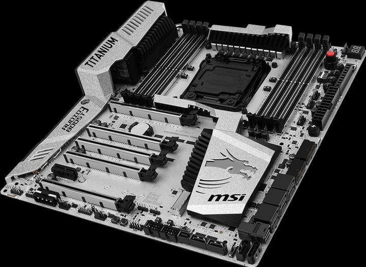 Actual product image MSI X99A Xpower Gaming Titanium (LGA 2011-v3, Intel X99, E-ATX)