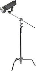 Actual product image Walimex pro per boom with 2 screw clamps, 100cm (100 cm, 10 kg)