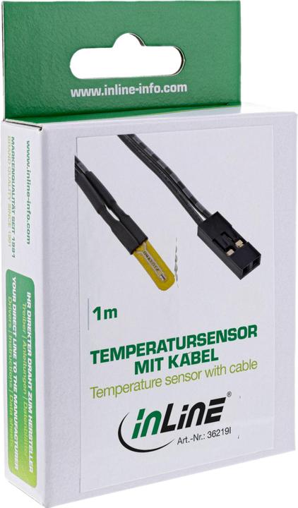 Actual product image InLine Temperature sensor