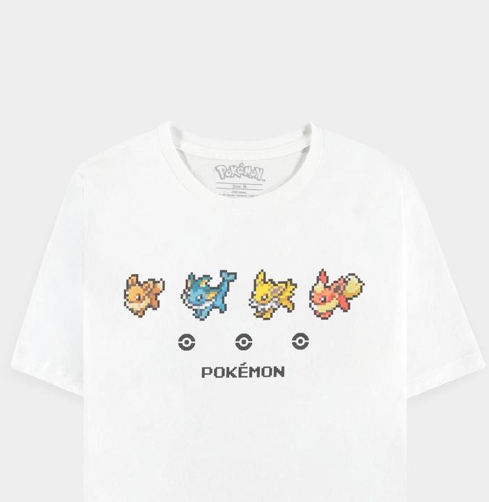 Actual product image Difuzed Pokémon - Eeveelutions - Women's Short Sleeved T-shirt - M (M)