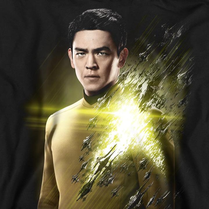 Actual product image Star Trek Beyond Unisex Adult Sulu Poster Sweatshirt (XL)