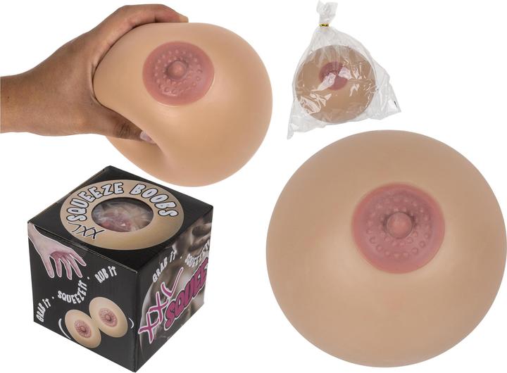 Actual product image CU Anti-stress ball - bust