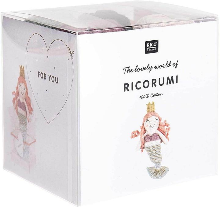 Actual product image Rico Design Crochet Set Creative Ricorumi Mermaid