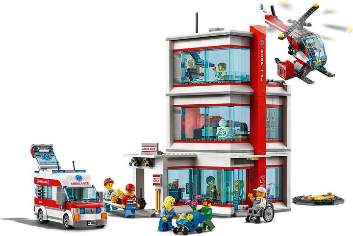 Actual product image LEGO Hospital (60204, LEGO City)