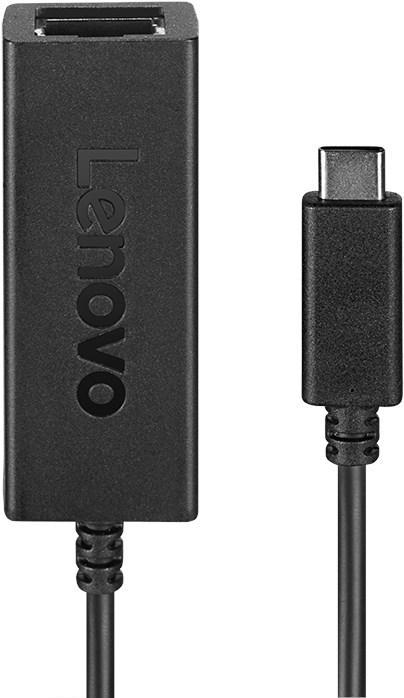 Actual product image Lenovo Adapter USB-C to LAN (USB-C, RJ45 Gigabit Ethernet (1x))