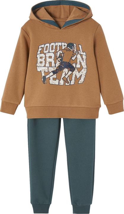 Produktbild Vertbaudet Jungen Sport-Set: Kapuzensweatshirt & Jogginghose (92)