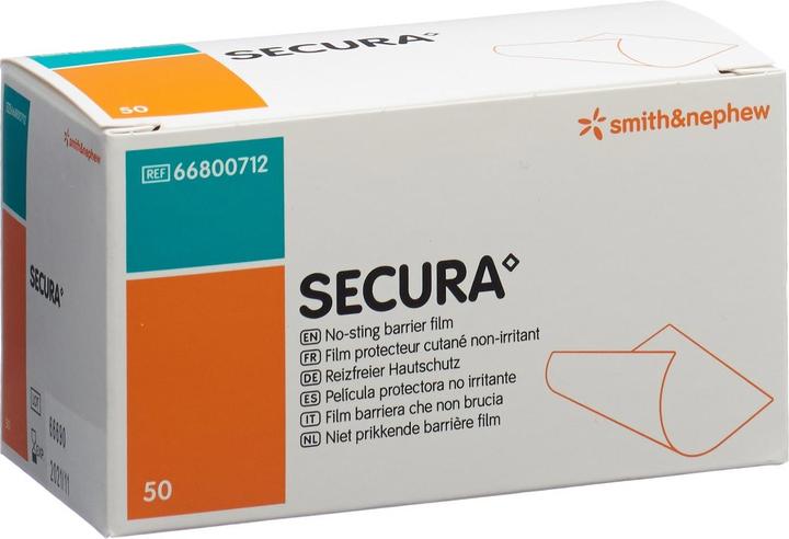 Actual product image Smith & nephew Skin protection SECURA wipes 50 pieces