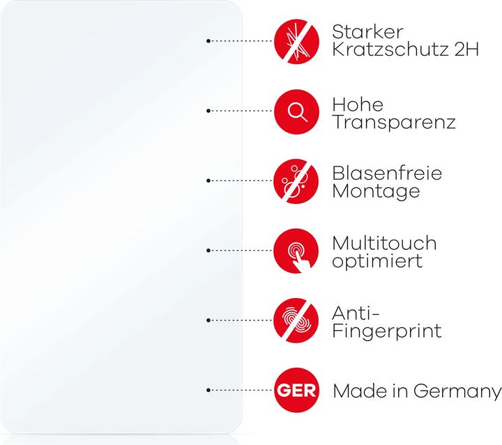 Image du produit upscreen Scratch Shield Protection (1 pièce(s), Gigaset GS5 lite)
