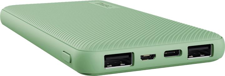 Produktbild Trust POWER BANK USB 10000MAH/PRIMO GREEN 25029 (10000 mAh, 15 W, 15 Wh)