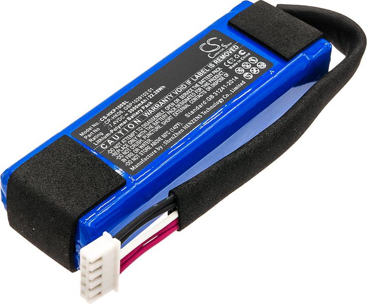 Produktbild NoName Battery for Harman Kardon CP-HK06, Go Play etc. 3000mAh, 7.4V (1 Stk., Gerätespezifisch)