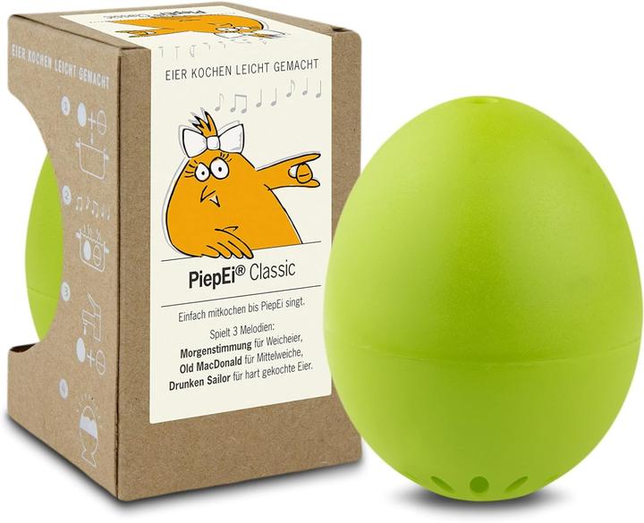 Immagine prodotto PiepEi Timer per uova canterino Luce verde classica (Spina UE)