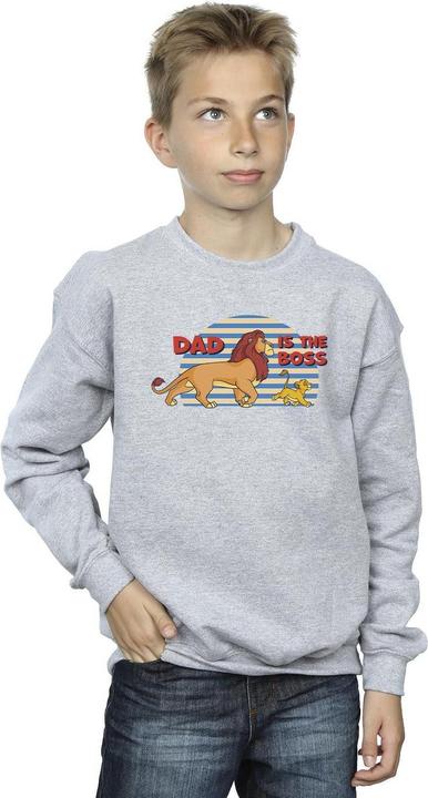 Actual product image Disney Boys The Lion King Dad Boss Sweatshirt (104)