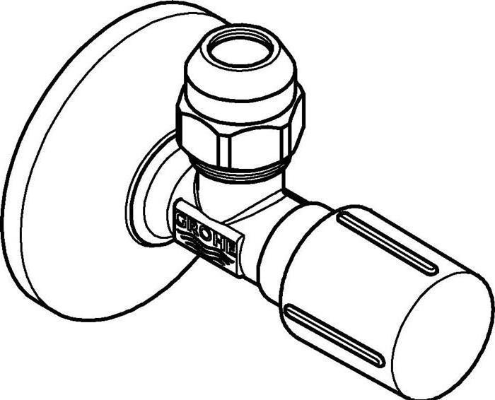 Image du produit Grohe Valve d'angle 22037