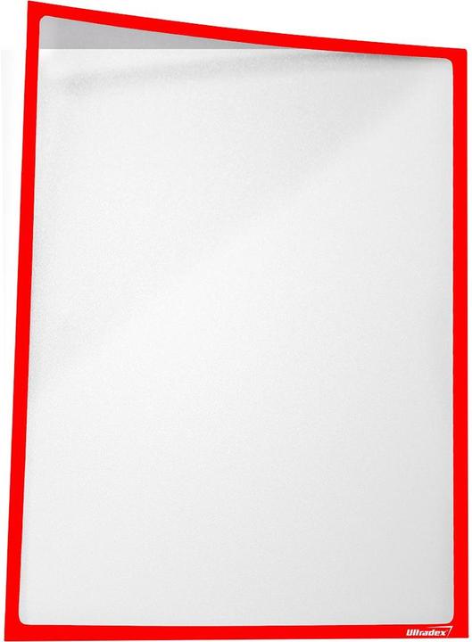 Produktbild Ultradex Magnetrahmen Infotasche DIN A4 magnetisch 5 St./Pack (31.2 x 22.5 cm)