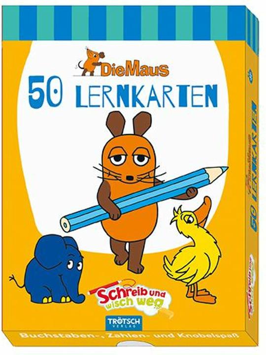 Flashcards write and wipe away The Mouse (German)