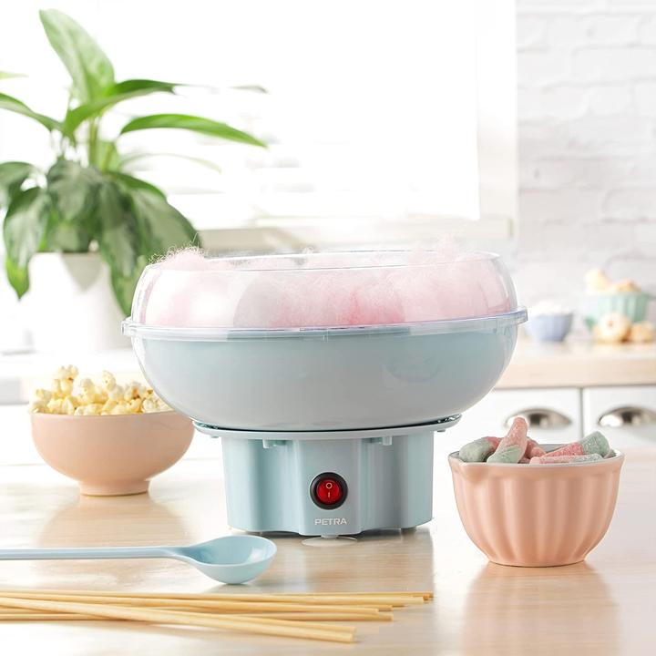 Actual product image Petra Cotton Candy Machines incl. Measuring Spoon and 50 Wooden Sticks