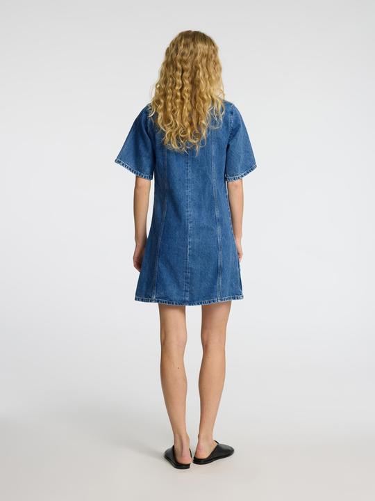 Actual product image Selected Femme Kurzarm Jeanskleid (40)