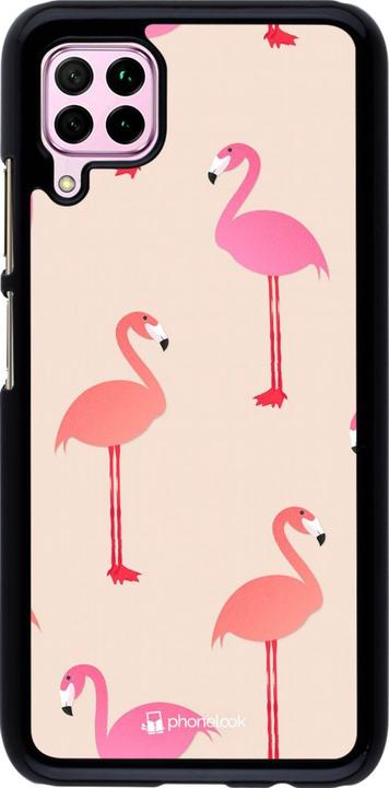 Produktbild PhoneLook Hülle Pink Flamingos Pattern (Huawei P40 Lite)