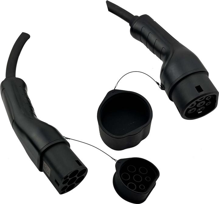 Immagine prodotto Helos Cavo di ricarica per auto elettriche (Tipo 2, 11 kW, 16 A, 7.50 m)