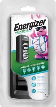 Produktbild Energizer Recharge Universal (1 Stk., 9V Block, AA, AAA, D, 2300 mAh, Ladegerät ohne Akku)
