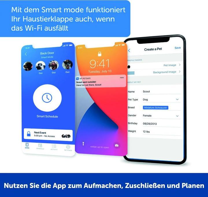 Productafbeelding PetSafe SmartDoor (Microchip kattenluikje)