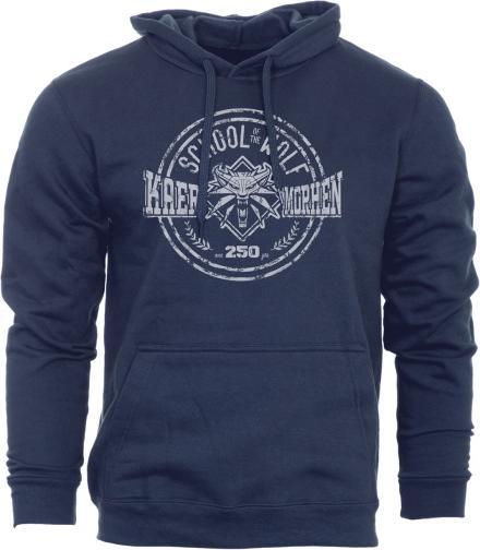 Image du produit Dpi Merchandising Sweat à capuche The Witcher ""École du Loup"" Bleu (XL)