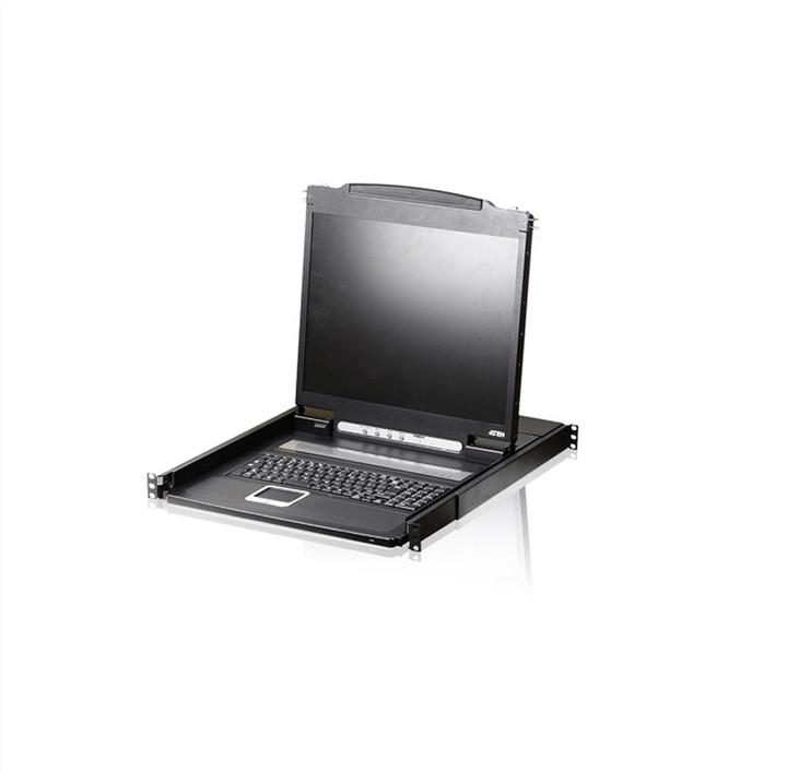 Immagine prodotto Aten CL1000N console KVM, LCD, VGA, PS/2 USB, layout di tastiera F