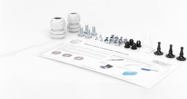 Image du produit Digitus Boîtier d’épissure à fibre optique, équipé, LC, OS2 (S/UTP, CAT7, 0.28 m)