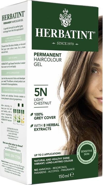 Herbatint 5N (5N Helles Kastanienbraun)