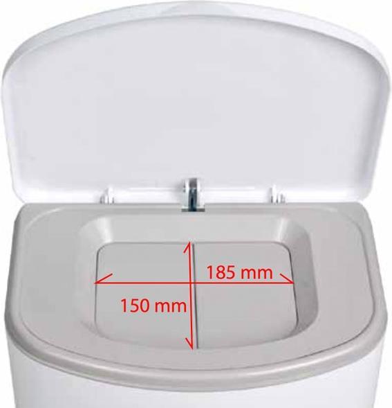 Actual product image Janibell Nappy Pail Akord