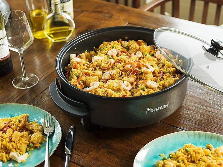 Image du produit Bestron AHP1500Z Poêle à paella électrique